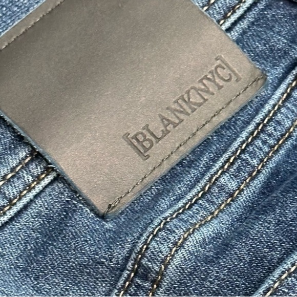 👖🔵 BLANKNYC Wooster Straight Stretch Jeans | Men’s Size 32 Trooper Blue - Picture 3 of 4